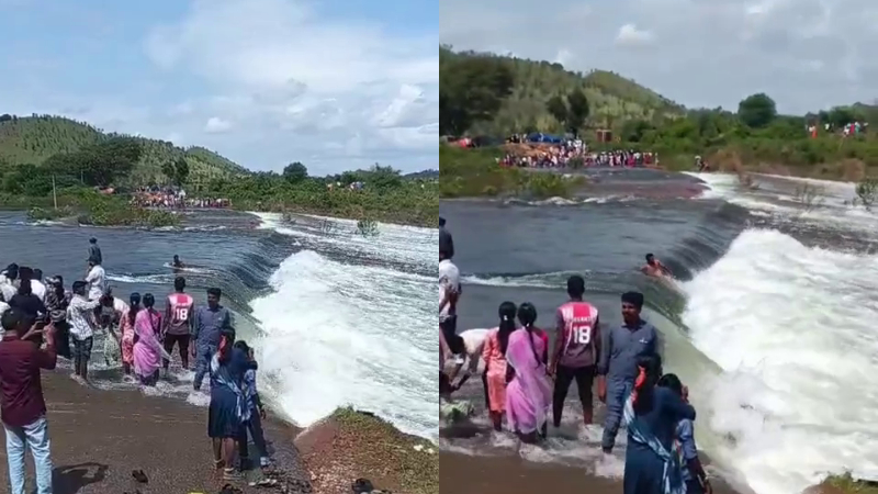 Chitradurga VV Sagar Dam Youth Drown