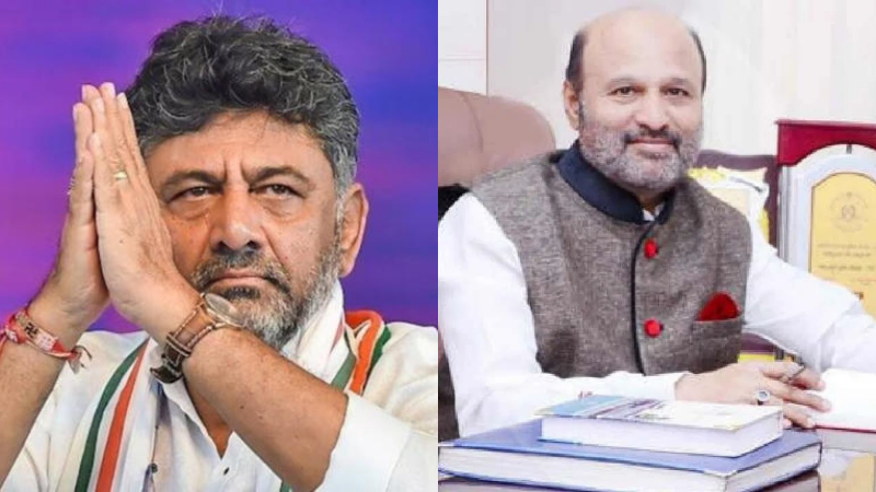 DK Shivakumar Iqbal Hussain