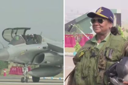 ರಫೇಲ್ನಲ್ಲಿ ಹಾರಾಟ ನಡೆಸಿ ದಾಖಲೆ ಬರೆದ ರಾಷ್ಟ್ರಪತಿ ದ್ರೌಪದಿ ಮುರ್ಮು 7 Droupadi Murmu Flies In Rafale Fighter