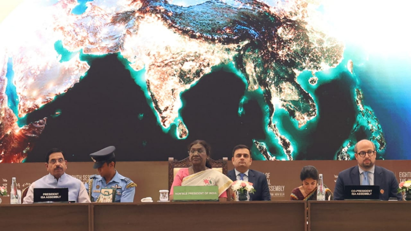 Droupadi Murmu ISA New delhi