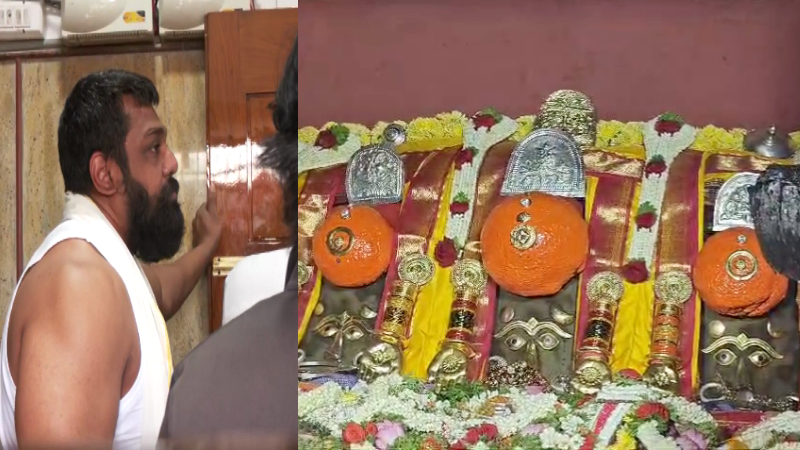 Hasanamba Temple Dhruva Sarja