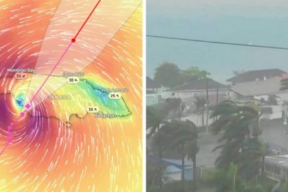 282 ಕಿ.ಮೀ ವೇಗದಲ್ಲಿ ಬೀಸುತ್ತಿದೆ ಗಾಳಿ - ಚಂಡಮಾರುತದ ಹೊಡೆತಕ್ಕೆ ಜಮೈಕಾ ತತ್ತರ 15 Jamica Melissa Hurricane