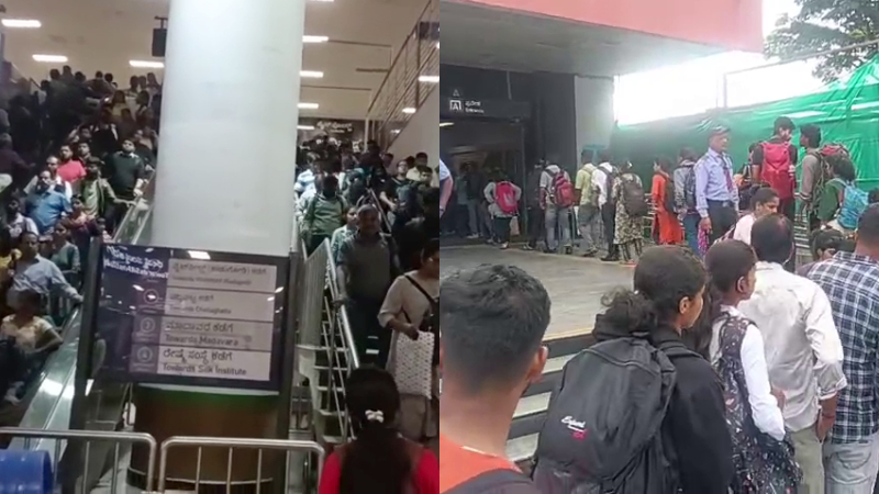 Mejestic Metro Station Congestion