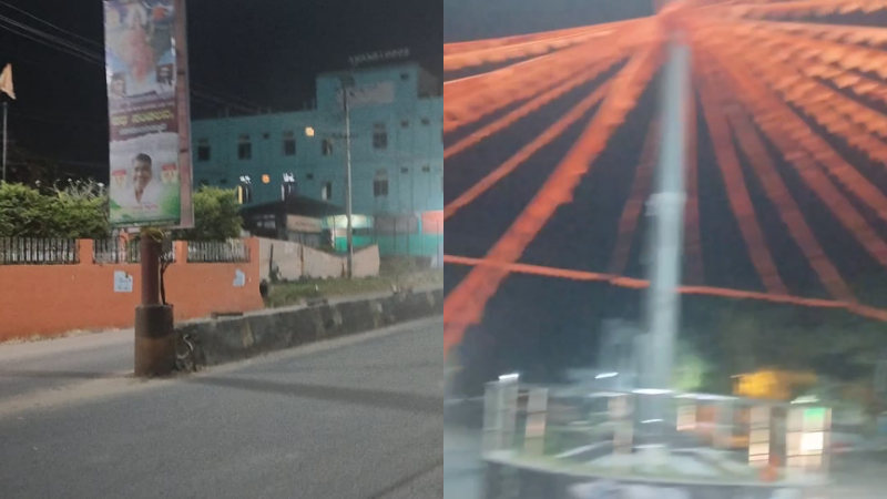 RSS banner remove kalaburagi