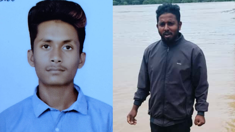 Two dead after raft capsizes in Tungabhadra river Davanagere Honnali