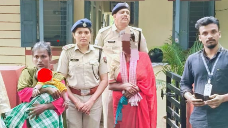 Woman arrested for stealing baby boy from mother Mysuru Railway Police