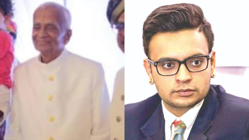 Yaduveers grandfather gopalraje urs