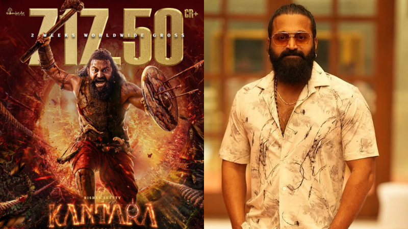 ಕಾಂತಾರ ಚಾಪ್ಟರ್ 1 ಬ್ಲಾಕ್ಬಸ್ಟರ್ ಹಿಟ್; 2 ವಾರದಲ್ಲಿ 717 ಕೋಟಿ ಕಲೆಕ್ಷನ್ 1 kantara chapter 1