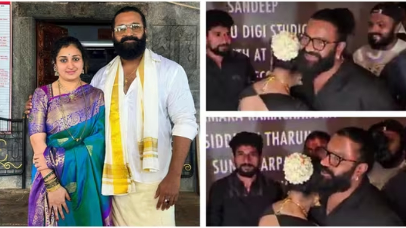 kantara chapter 1 rishab and pragathi shetty