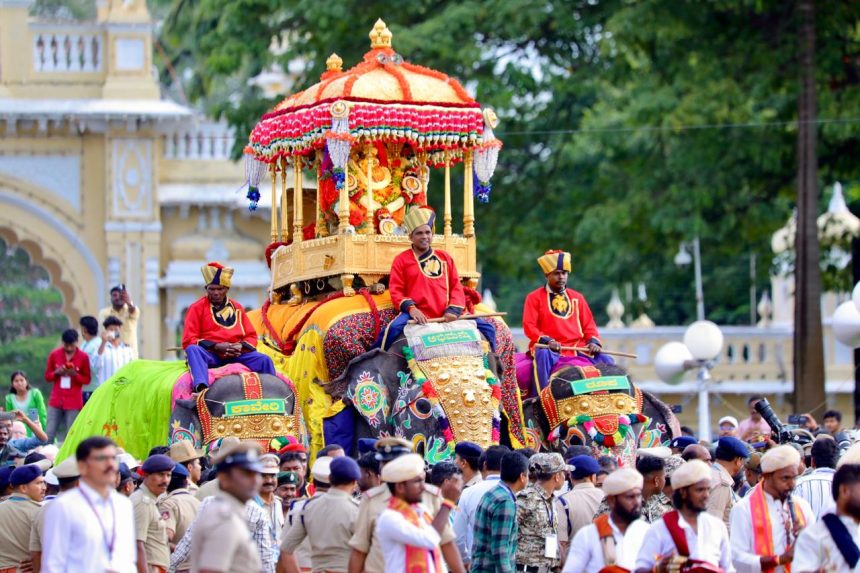 mysuru dasara jambusavari golden ambari abhimanyu 5