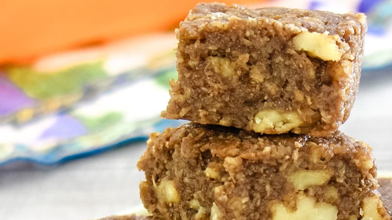 walnut burfi