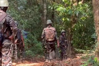 ANF police have conducted a combing operation in the forest area of Udupi district