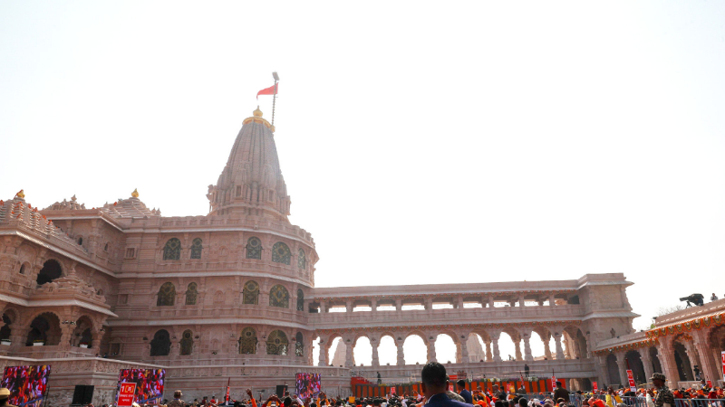 Ayodhya Ram Mandir Dharma Dhwaja Narendra Modi 1