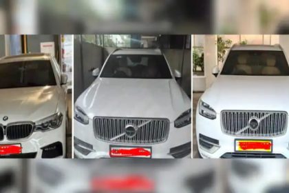 BMWs Mercedes Land Rovers Seized