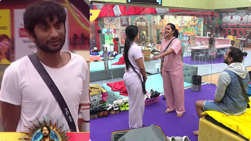 Bigg Boss Kannada Season 12 Ashwini Gowda referring to someone who is closer to Gilli as Amavasye