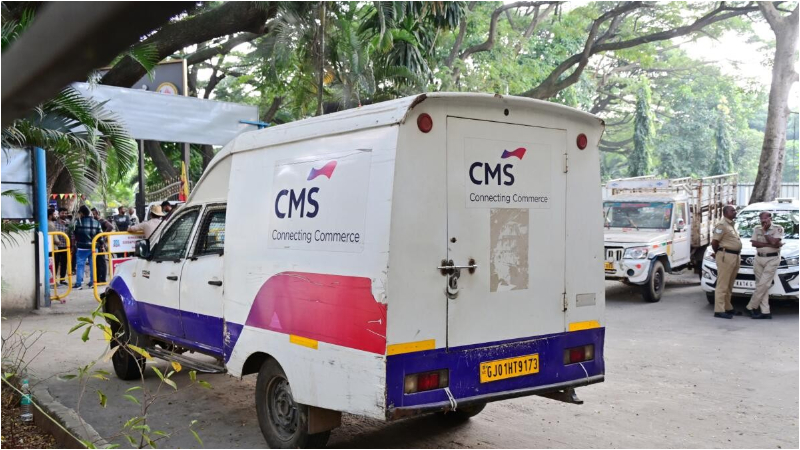CMS cash van ATM