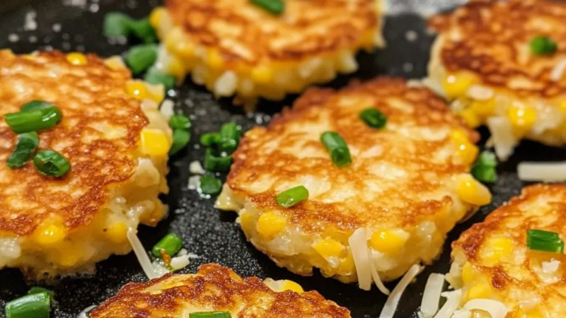Cheesy Corn Discs