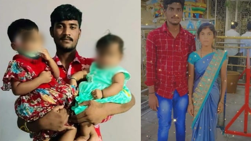 ಪ್ರೀತಿಸಿ ಮದ್ವೆಯಾಗಿದ್ದ ಹೆಂಡ್ತಿ ಕೊಂದು ಜೈಲು ಸೇರಿದ ಗಂಡ - ಇಬ್ಬರು ಮಕ್ಕಳು ಅನಾಥ! 4 Chikkaballapura 3 1