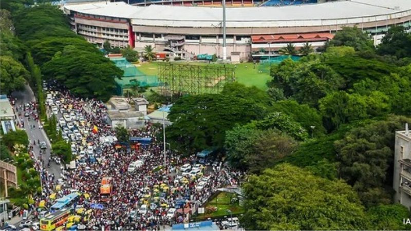 Chinnaswamy RCB Stampede 1