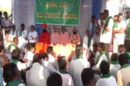 Haveri Farmers Protest 1