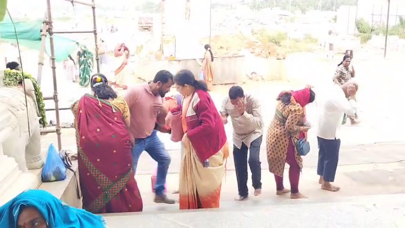 Honey Bee Attacks in Sri Bhoo Varaaha Swamy Temple 1