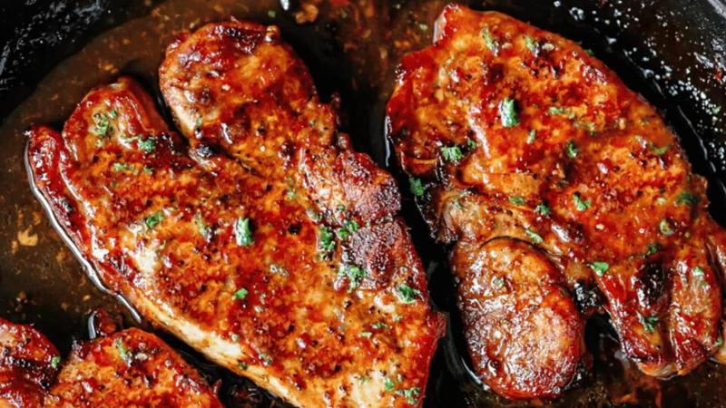 Honey Garlic Pork Chops 3
