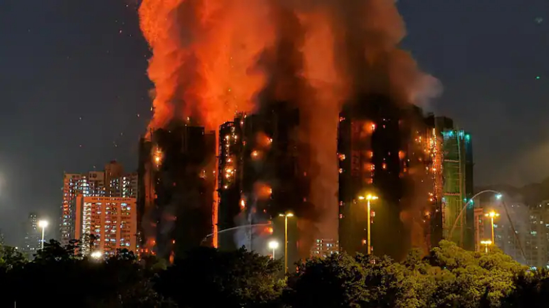 Hong Kong Buildings Fire