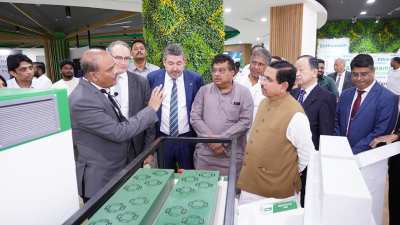 ಜಪಾನ್ 600 ಕೋಟಿ ರೂ. ಹೂಡಿಕೆ: ನೈಡೆಕ್ ಕಂಪನಿಯ ಆರ್ಚರ್ಡ್ ಹಬ್ಗೆ ಎಂ.ಬಿ ಪಾಟೀಲ್ ಚಾಲನೆ 9 M.B Patil 2