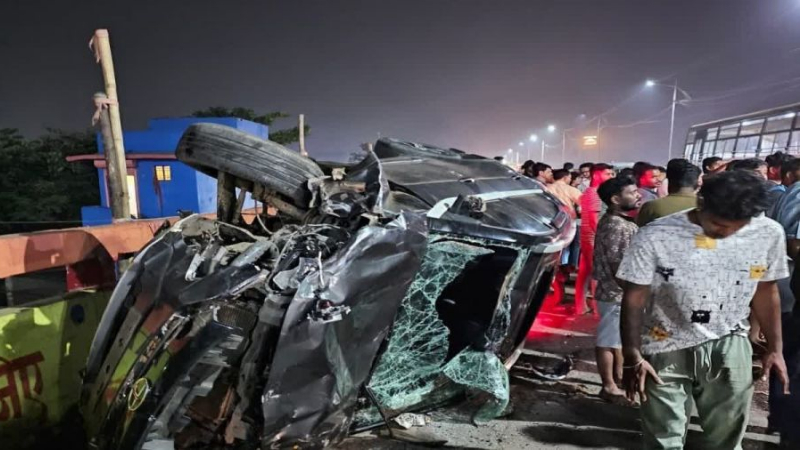 Maharashtra Ambarnath Flyover Accident