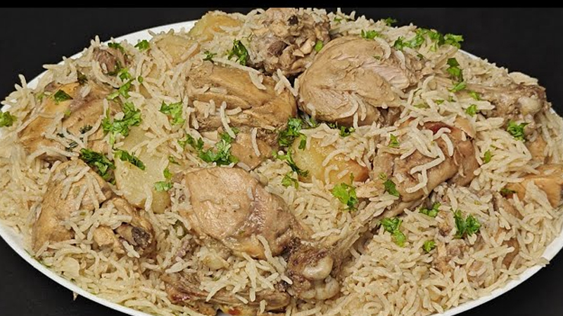 Mysuru White Chicken Pulao 2