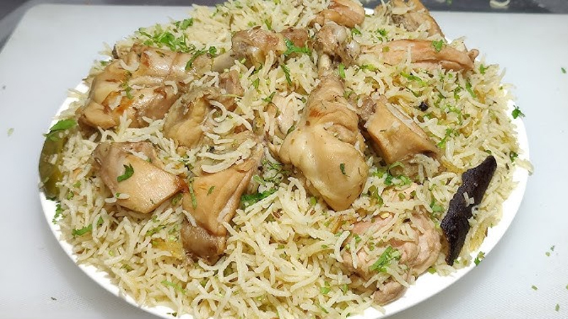 Mysuru White Chicken Pulao 3 1