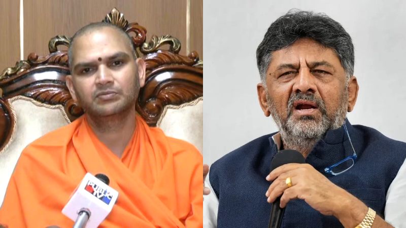 ಕೊಟ್ಟ ಮಾತಿಗೆ ತಪ್ಪಿ ನಡೆದರೆ ಪರಮಾತ್ಮ ಮೆಚ್ಚಲ್ಲ, ಡಿಕೆಶಿಗೆ ಸಿಎಂ ಸ್ಥಾನ ಕೊಡಿ - ನಂಜಾವಧೂತ ಸ್ವಾಮೀಜಿ 1 Nanjavadhuta Swamiji