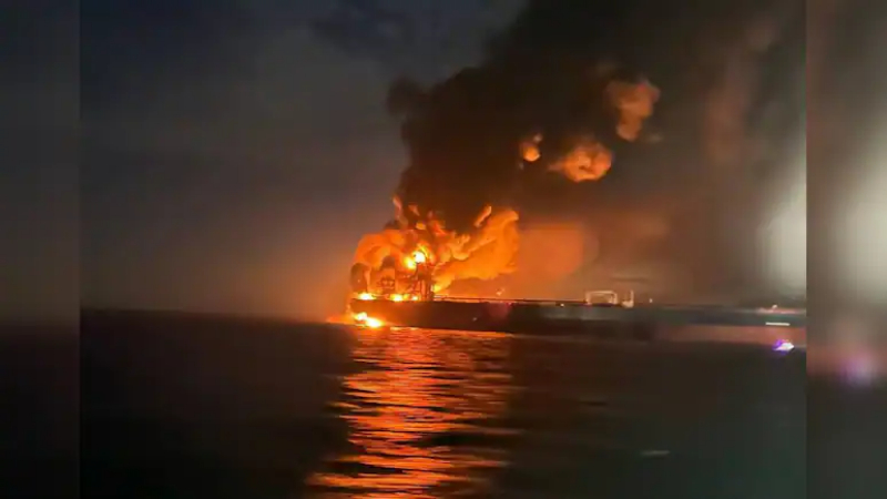 Russian Shadow Fleet Tanker Hit by Drone Attack in Black Sea