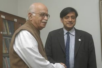 Shashi Tharoor L.K.Advani