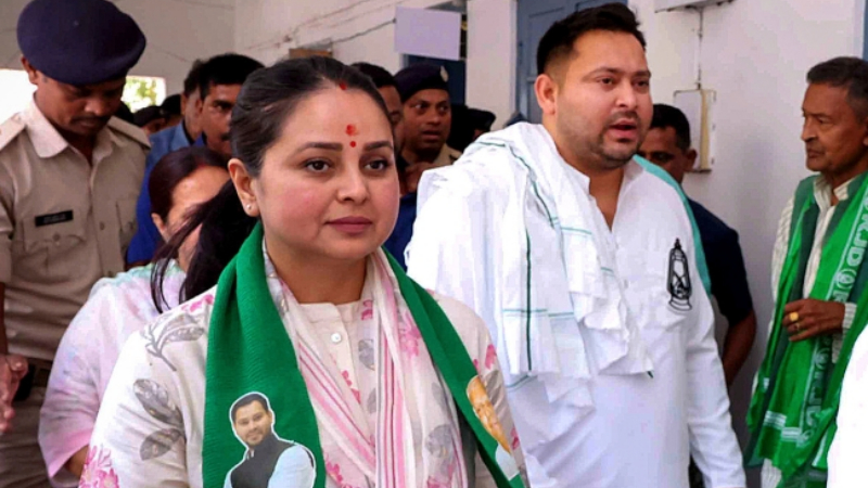 Tejashwi Yadav Rohini Acharya