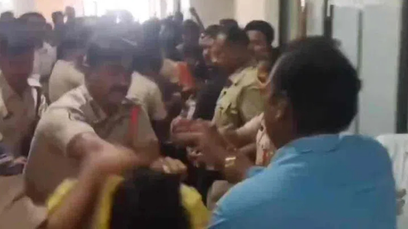 Telangana Bhupalapally Muncipal Worker