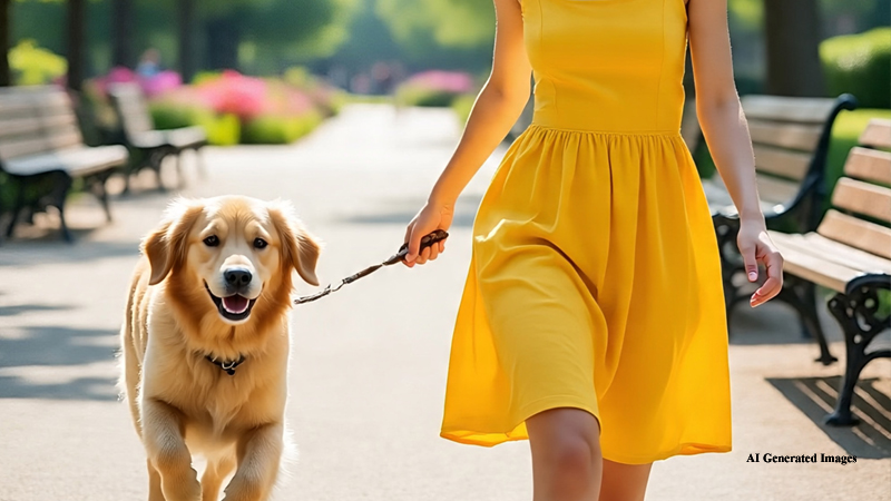 ʻತುಂಬಾ ಕ್ಯೂಟ್ ಆಗಿದೆʼ - ನಾಯಿ ಮುದ್ದು ಮಾಡುವ ನೆಪದಲ್ಲಿ ಯುವತಿಗೆ ಬ್ಯಾಡ್ ಟಚ್ - ಯುವಕ ಎಸ್ಕೇಪ್! 3 Walk With Dog