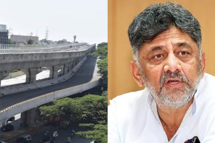 double decker flyover d.k.shivakumar