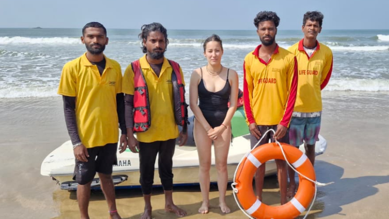 kazakhstani woman rescued from drowning at kudle beach 1