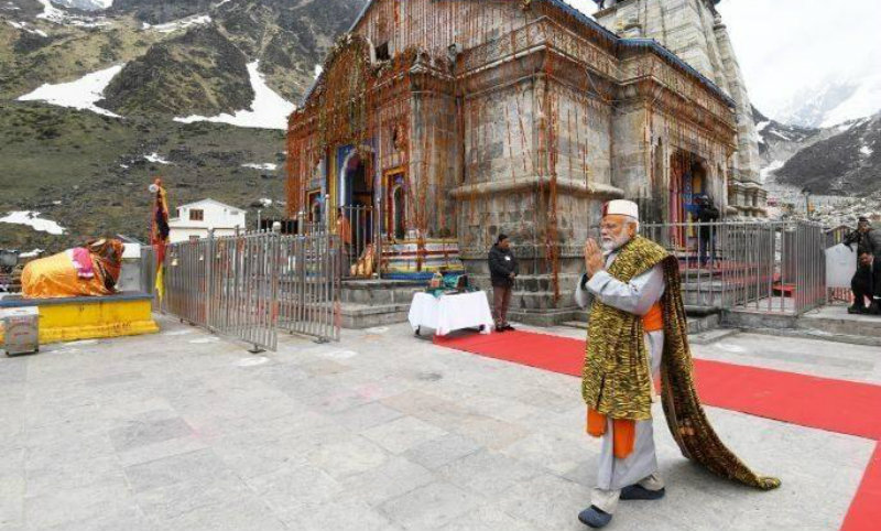 kedarnath temple modi
