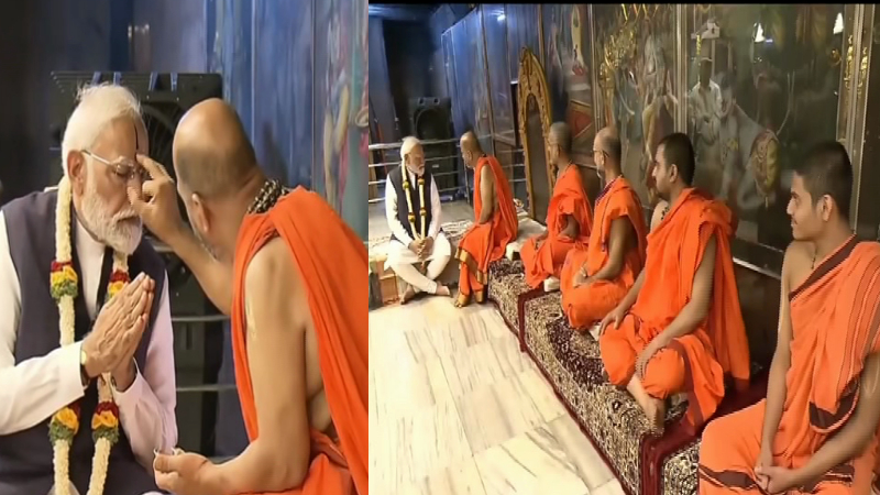 pm modi udupi krishna mutt seers