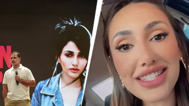 rahul gandhi brazil model