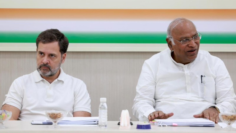 rahul gandhi mallikarjun kharge