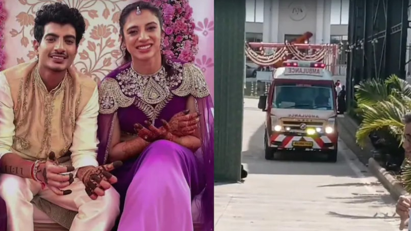 team india player smriti mandhanas father suffers heart attack wedding with palash muchhal postponed