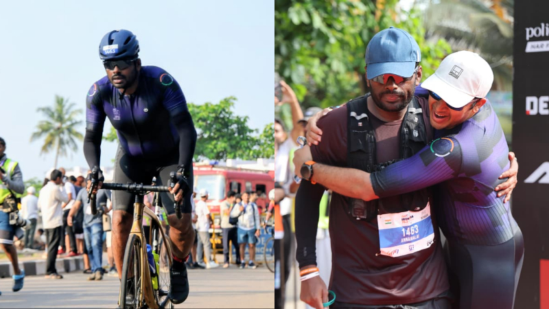 ತೇಜಸ್ವಿ ಸೂರ್ಯ & ಅಣ್ಣಾಮಲೈರಿಂದ ಗೋವಾದಲ್ಲಿ ಐರನ್ಮ್ಯಾನ್ 70.3 ಪೂರ್ಣ 3 tejasvi surya annamalai Ironman 70.3 goa