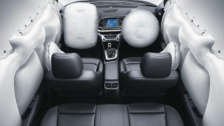 6 airbags 8 passenger car