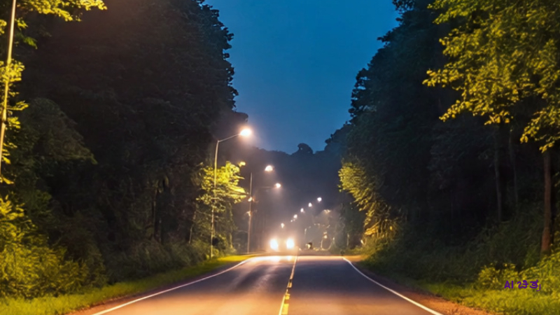 Be careful when driving on highways at night