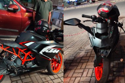 Bengaluru KTM Bike Accident