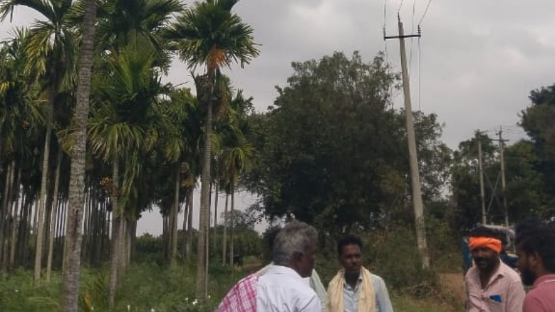 Chitradurga Man Dies From Electric Shock