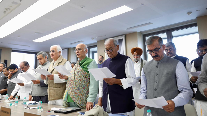 ನರೇಗಾ ರದ್ದತಿ ವಿರುದ್ಧ ದೇಶದ್ಯಾಂತ ಹೋರಾಟಕ್ಕೆ ಕಾಂಗ್ರೆಸ್ ತೀರ್ಮಾನ 5 Congress Meet 2